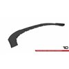 Maxton - Street Pro Lame Du Pare-Chocs Avant Audi RS6 Avant C6 Noir-Rouge + Rabats Brillant