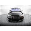 Maxton - Street Pro Lame Du Pare-Chocs Avant Audi RS6 Avant C6 Noir-Rouge