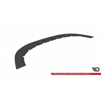 Maxton - Street Pro Lame Du Pare-Chocs Avant Audi RS6 Avant C6 Noir-Rouge