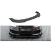 Maxton - Street Pro Lame Du Pare-Chocs Avant Audi RS6 Avant C6 Noir + Rabats Brillant
