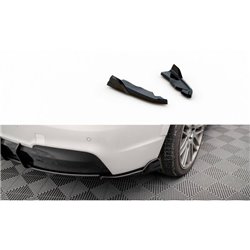 Maxton - Lames De Pare-Chocs Arrière Latérales BMW X3 M-Pack F25 Noir Brillant