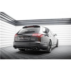 Maxton - Becquet Audi RS6 Avant C6 Noir Brillant