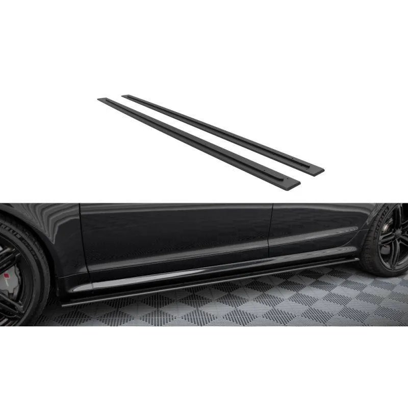 Maxton - Street Pro Rajouts Des Bas De Caisse Audi RS6 Avant C6 Noir