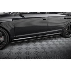Maxton - Street Pro Rajouts Des Bas De Caisse Audi RS6 Avant C6 Noir