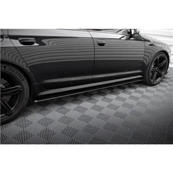 Maxton - Street Pro Rajouts Des Bas De Caisse Audi RS6 Avant C6 Noir