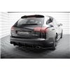 Maxton - Street Pro Central Diffuseur Arriere Audi RS6 Avant C6 Noir-Rouge