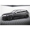 Maxton - Street Pro Rajouts Des Bas De Caisse Audi RS6 Avant C6 Noir-Rouge