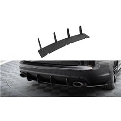 Maxton - Street Pro Central Diffuseur Arriere Audi RS6 Avant C6 Rouge