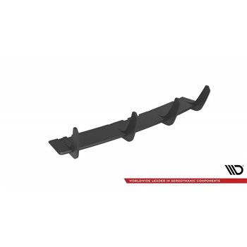 Maxton - Street Pro Central Diffuseur Arriere Audi RS6 Avant C6 Rouge