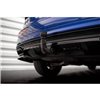 Maxton - Arriere Lame (avec une barre verticale) Audi Q5 S-Line SUV Mk2 Facelift Noir Brillant