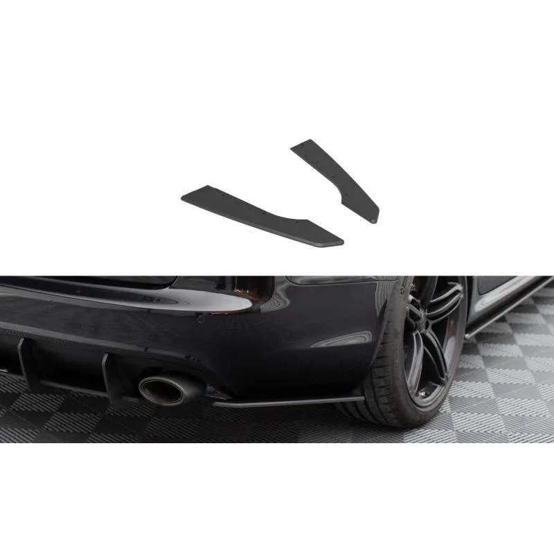 Maxton - Street Pro Lame Du Pare Chocs Arriere Audi RS6 Avant C6 Noir