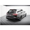 Maxton - Street Pro Lame Du Pare Chocs Arriere Audi RS6 Avant C6 Noir