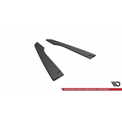 Maxton - Street Pro Lame Du Pare Chocs Arriere Audi RS6 Avant C6 Noir