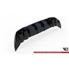 Maxton - Rajout Du Pare-Chocs Arriere + Faux Pot D'échappement Seat Leon FR Hatchback Mk4 Noir Brillant \ Chrome