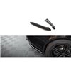 Maxton - Lames De Pare-Chocs Arrière Latérales Audi RS6 Avant C6 Noir Brillant
