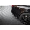 Maxton - Lames De Pare-Chocs Arrière Latérales Audi RS6 Avant C6 Noir Brillant