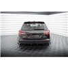 Maxton - Lames De Pare-Chocs Arrière Latérales Audi RS6 Avant C6 Noir Brillant