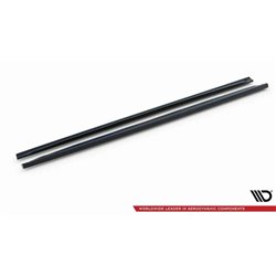 Maxton - Rajouts Des Bas De Caisse V.2 Audi RS6 Avant C6 Noir Brillant