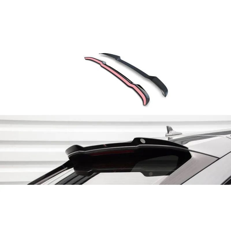 Maxton - Plus Haut Spoiler Cap Audi SQ5 / Q5 S-Line Sportback Mk2 Facelift Noir Brillant
