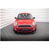 Maxton - Lame Du Pare-Chocs Avant Mini One R56 Noir Brillant