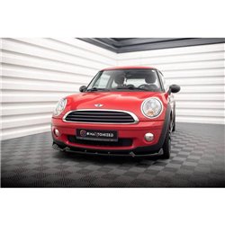 Maxton - Lame Du Pare-Chocs Avant Mini One R56 Noir Brillant