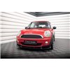 Maxton - Lame Du Pare-Chocs Avant Mini One R56 Noir Brillant