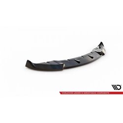 Maxton - Lame Du Pare-Chocs Avant Mini One R56 Noir Brillant