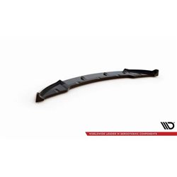 Maxton - Lame Du Pare-Chocs Avant Mini One R56 Noir Brillant