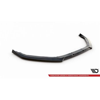 Maxton - Lame Du Pare-Chocs Avant V.1 Peugeot 208 GT Mk2 Noir Brillant