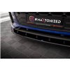 Maxton - Lame Du Pare-Chocs Avant V.2 Audi SQ5 / Q5 S-Line SUV / Sportback Mk2 Facelift Noir Brillant