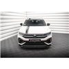 Maxton - Lame Du Pare-Chocs Avant V.1 Volkswagen T-Roc R / R-Line Mk1 Facelift Noir Brillant