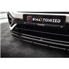 Maxton - Lame Du Pare-Chocs Avant V.1 Volkswagen T-Roc R / R-Line Mk1 Facelift Noir Brillant