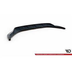 Maxton - Lame Du Pare-Chocs Avant V.1 Volkswagen T-Roc R / R-Line Mk1 Facelift Noir Brillant