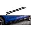 Maxton - Rajouts Des Bas De Caisse Audi SQ5 / Q5 S-Line SUV / Sportback Mk2 Facelift Noir Brillant