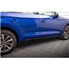 Maxton - Rajouts Des Bas De Caisse Audi SQ5 / Q5 S-Line SUV / Sportback Mk2 Facelift Noir Brillant