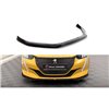 Maxton - Lame Du Pare-Chocs Avant V.2 Peugeot 208 GT Mk2 Noir Brillant