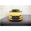 Maxton - Lame Du Pare-Chocs Avant V.2 Peugeot 208 GT Mk2 Noir Brillant