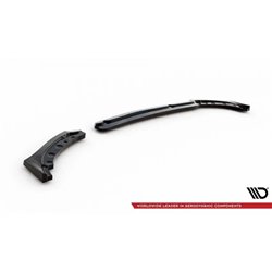 Maxton - Lames De Pare-Chocs Arrière Latérales Peugeot 208 GT Mk2 Noir Brillant