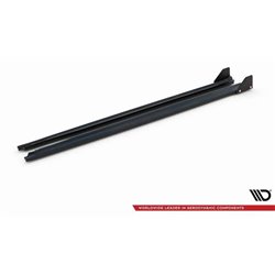 Maxton - Rajouts Des Bas De Caisse + Ailerons Peugeot 208 GT Mk2 Noir Brillant