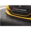 Maxton - Street Pro Lame Du Pare-Chocs Avant Peugeot 208 GT Mk2 Noir-Rouge
