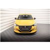 Maxton - Street Pro Lame Du Pare-Chocs Avant Peugeot 208 GT Mk2 Noir