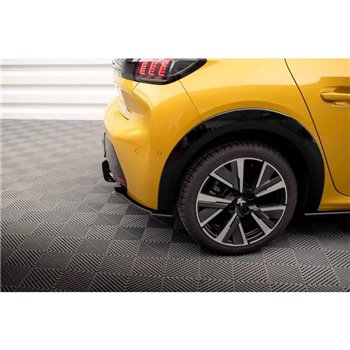 Maxton - Street Pro Lame Du Pare Chocs Arriere Peugeot 208 GT Mk2 Noir