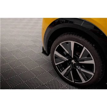 Maxton - Street Pro Lame Du Pare Chocs Arriere Peugeot 208 GT Mk2 Noir-Rouge
