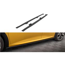 Maxton - Street Pro Rajouts Des Bas De Caisse Peugeot 208 GT Mk2 Noir-Rouge