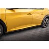 Maxton - Street Pro Rajouts Des Bas De Caisse Peugeot 208 GT Mk2 Noir-Rouge