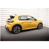 Maxton - Street Pro Rajouts Des Bas De Caisse Peugeot 208 GT Mk2 Noir-Rouge