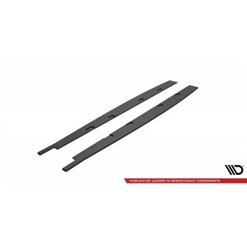 Maxton - Street Pro Rajouts Des Bas De Caisse Seat Ibiza Cupra Sport Coupe Mk4 Noir-Rouge