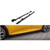 Maxton - Street Pro Rajouts Des Bas De Caisse Peugeot 208 GT Mk2 Noir-Rouge + Rabats Brillant