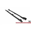 Maxton - Street Pro Rajouts Des Bas De Caisse Peugeot 208 GT Mk2 Noir-Rouge + Rabats Brillant