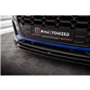 Maxton - Lame Du Pare-Chocs Avant V.1 Audi SQ5 / Q5 S-Line SUV / Sportback Mk2 Facelift Noir Brillant